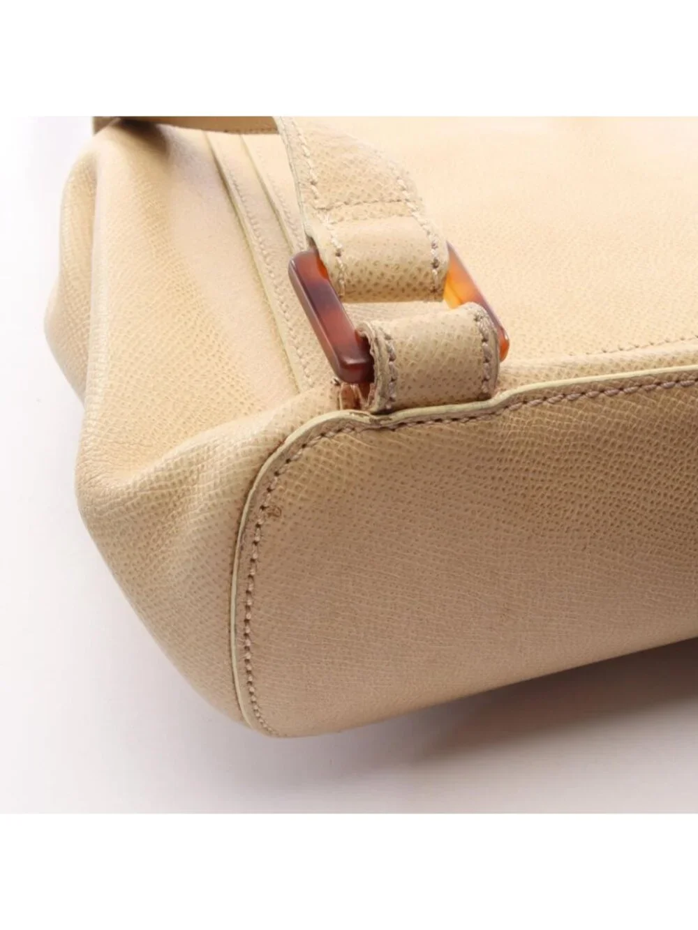 Chanel Backpack CC Logo Light Beige Caviar Leather